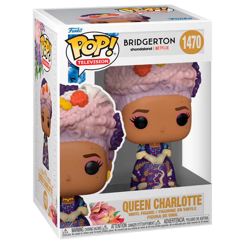 POP figure Bridgerton Queen Charlotte product photo