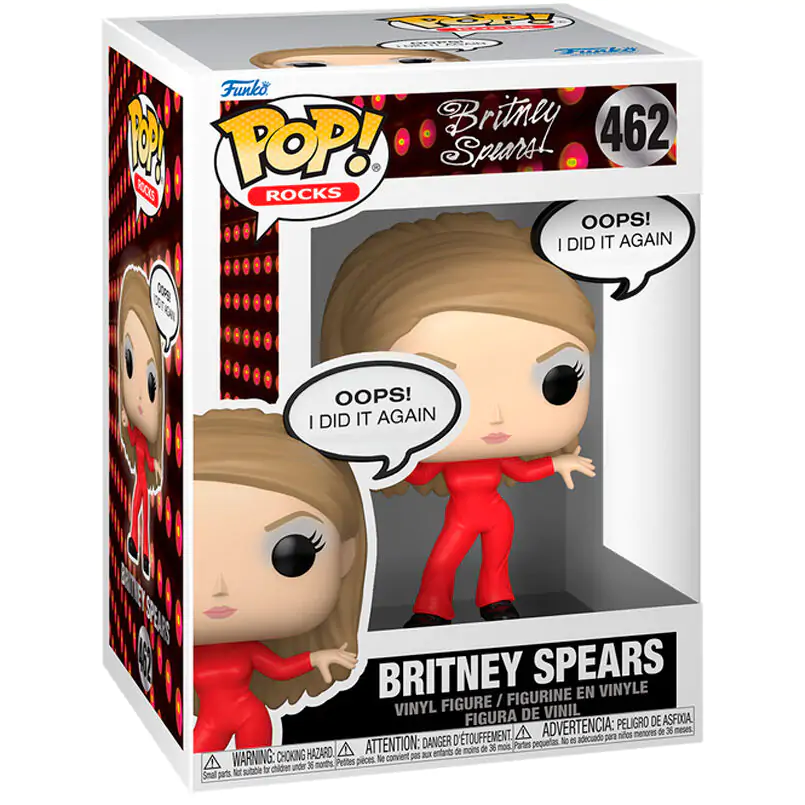 Funko POP figure Britney Spears Oops! I Did It Again product photo