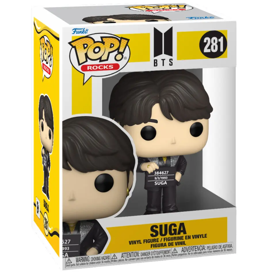 BTS POP! Rocks Vinyl Figure Butter Suga 9 cm termékfotó