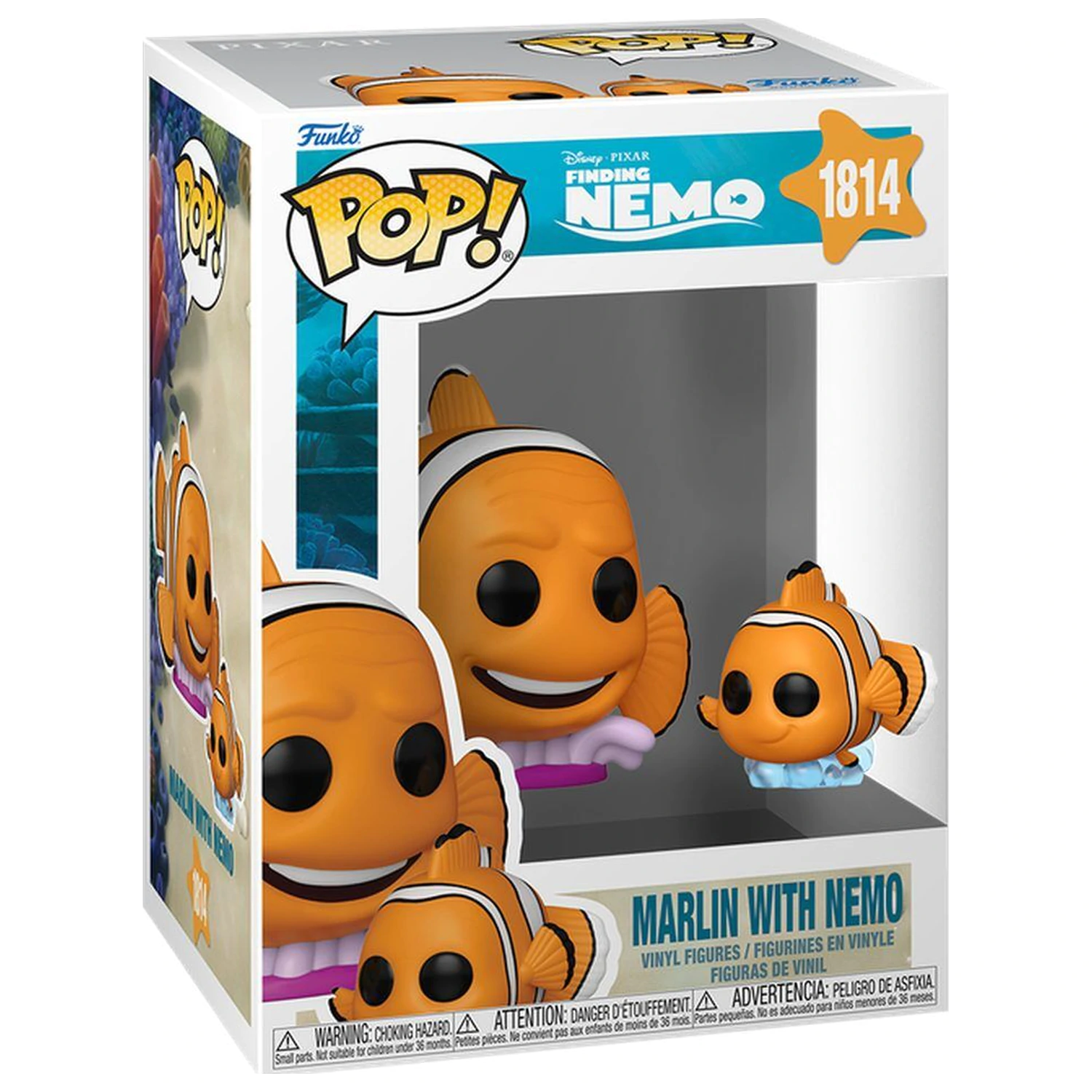Funko POP figure & Buddy Disney Pixar Finding Marlon with Nemo product photo