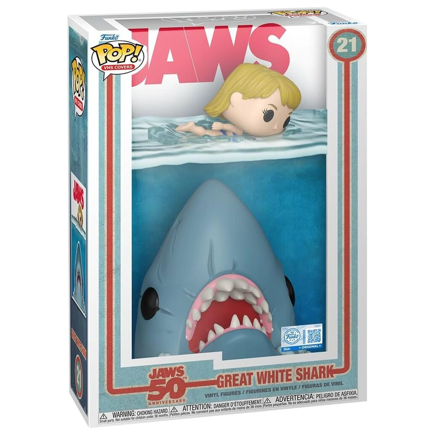 Funko POP figure Comic Cover Jaws Great White Shark Exclusive product photo