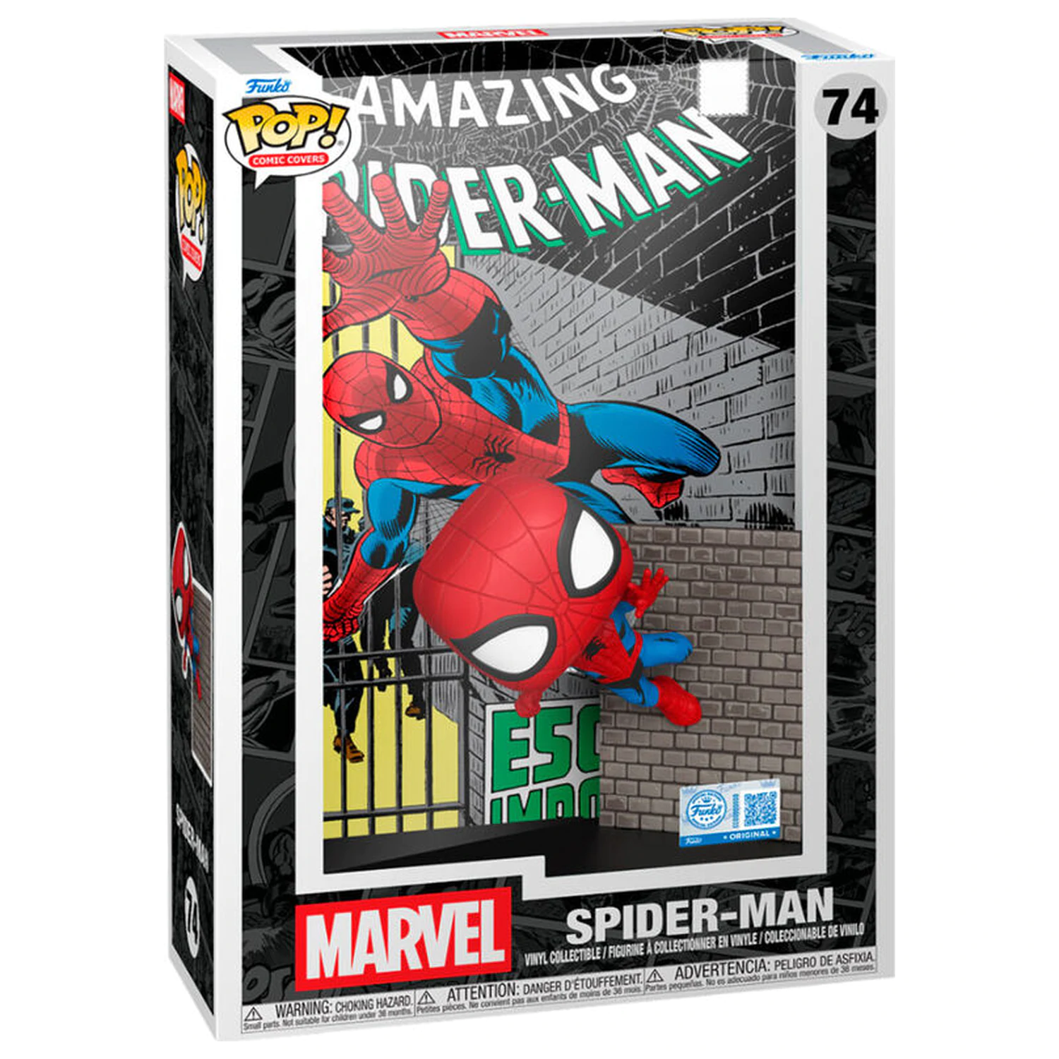 Funko POP figure Comic Cover Marvel Spider-Man Exclusive product photo