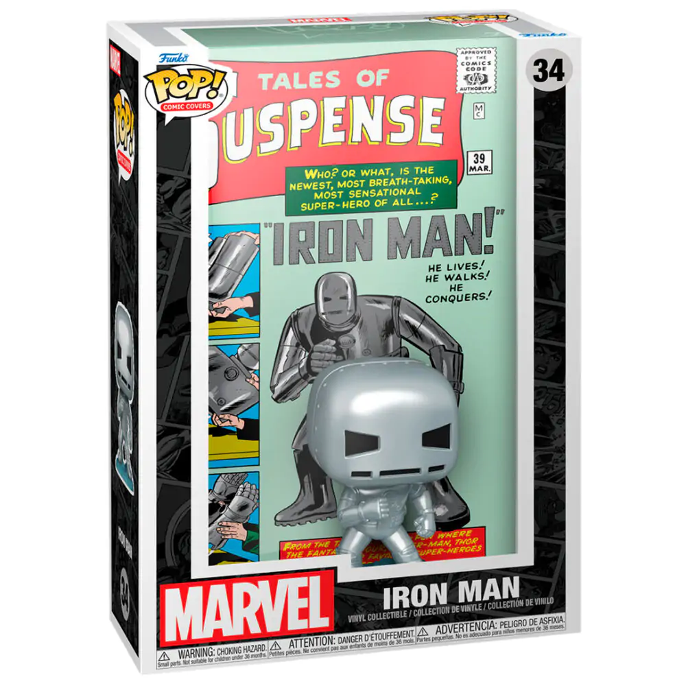 POP figure Comic Cover Marvel Tales of Suspense Iron Man termékfotó