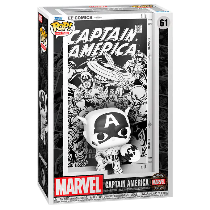 Funko POP figure Comic Covers Marvel Captain America product photo