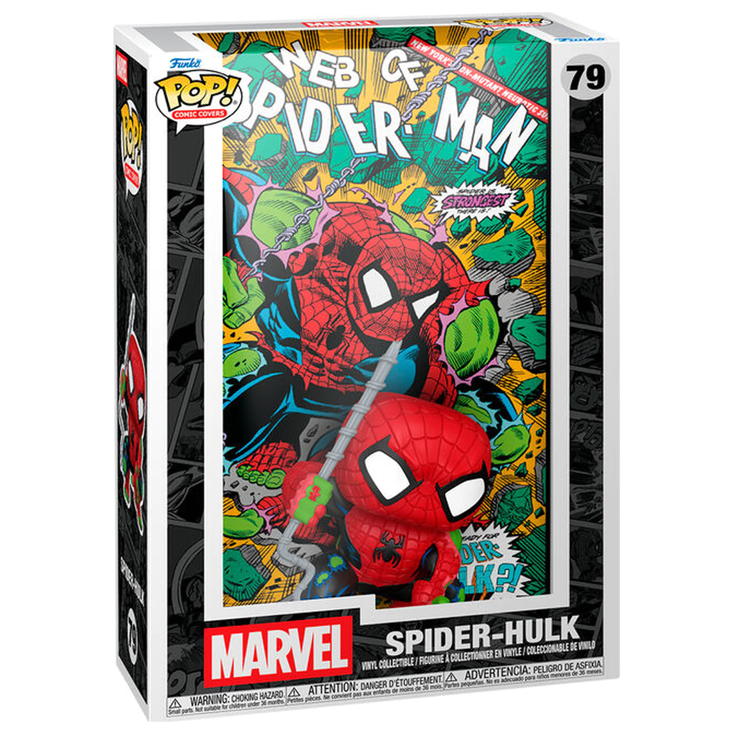 Funko POP figure Comic Covers Marvel Web of Spider-Man Spider-Hulk product photo