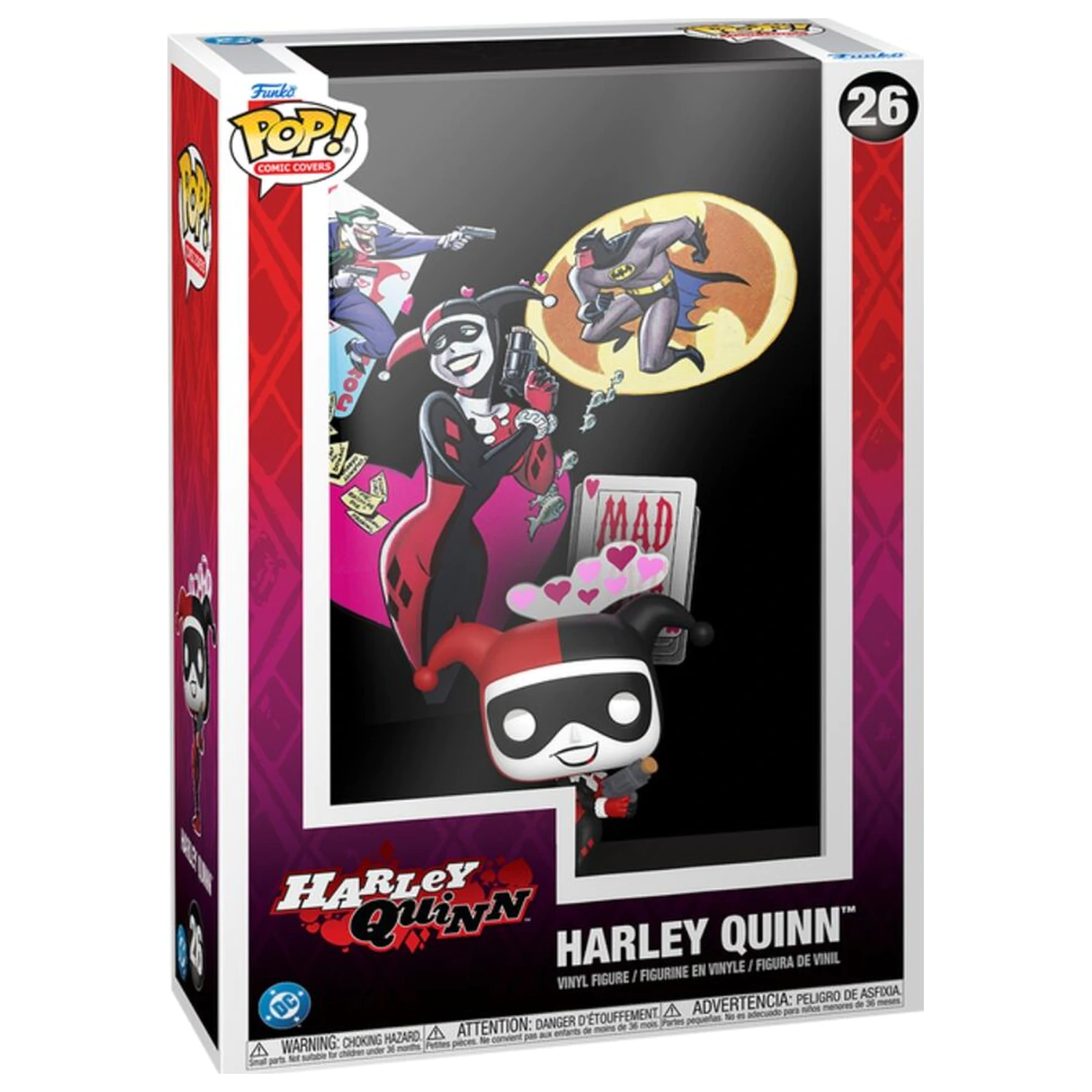 Funko POP figure Comic DC Comics Covers Harley Quinn - Harley Quinn product photo