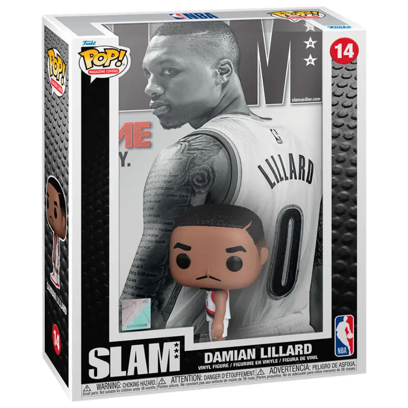 POP figure Cover Slam NBA Damian Lillard termékfotó