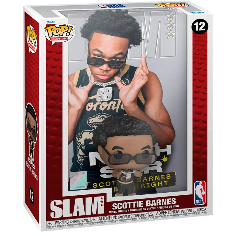 POP figure Cover Slam NBA Scottie Barnes termékfotó