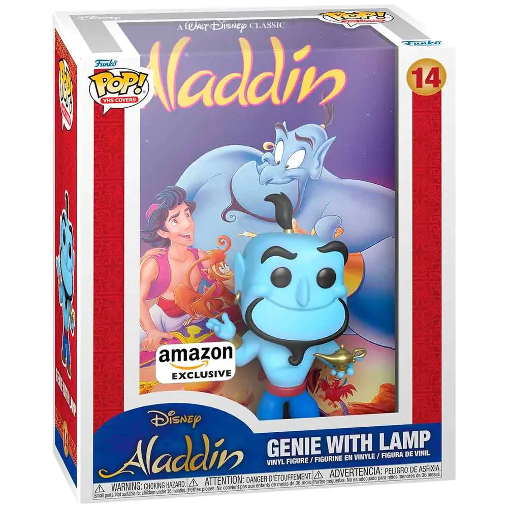 Funko POP figure Cover VHS Disney Aladdin Exclusive product photo