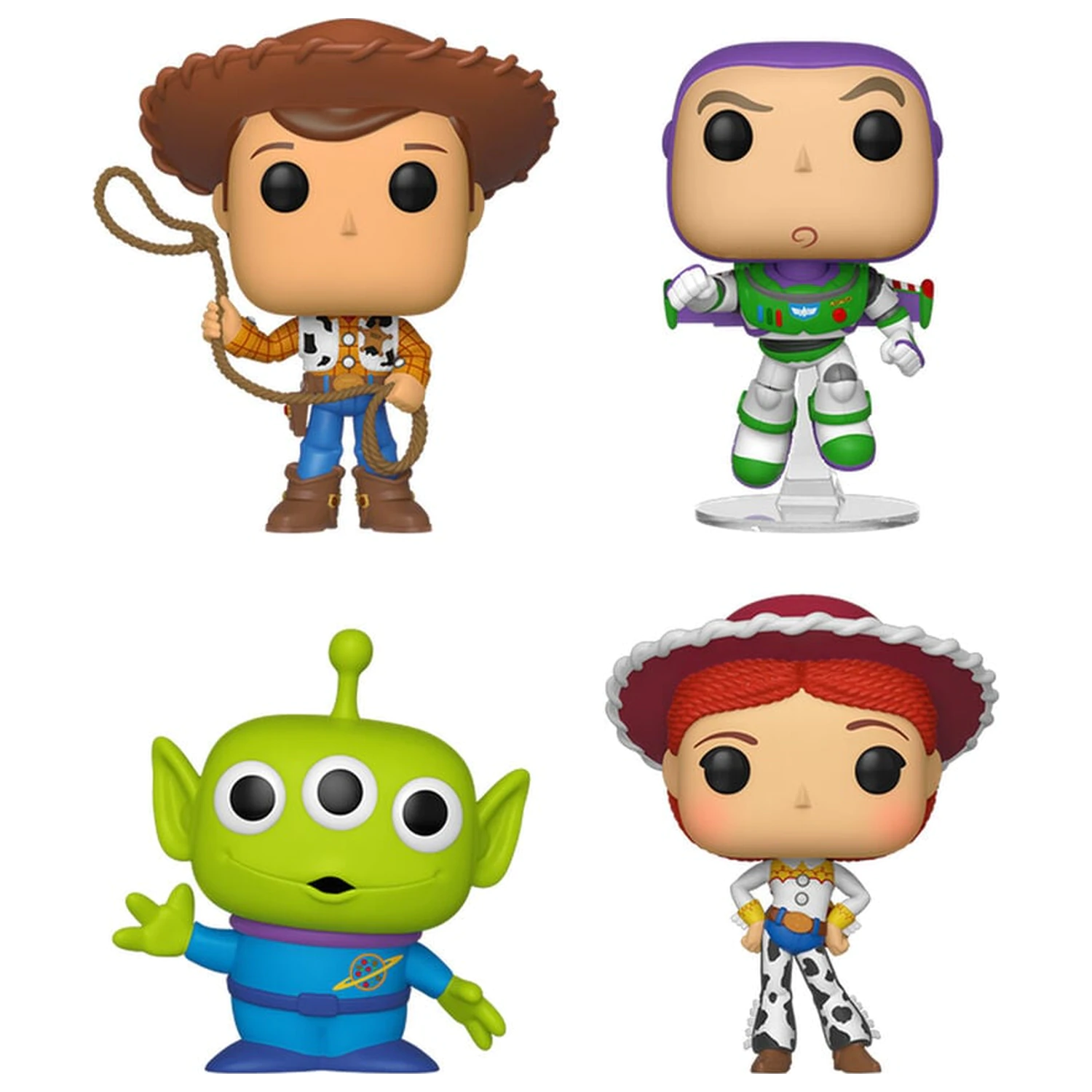 Funko POP pack 4 figures Disney Pixar Toy Story product photo