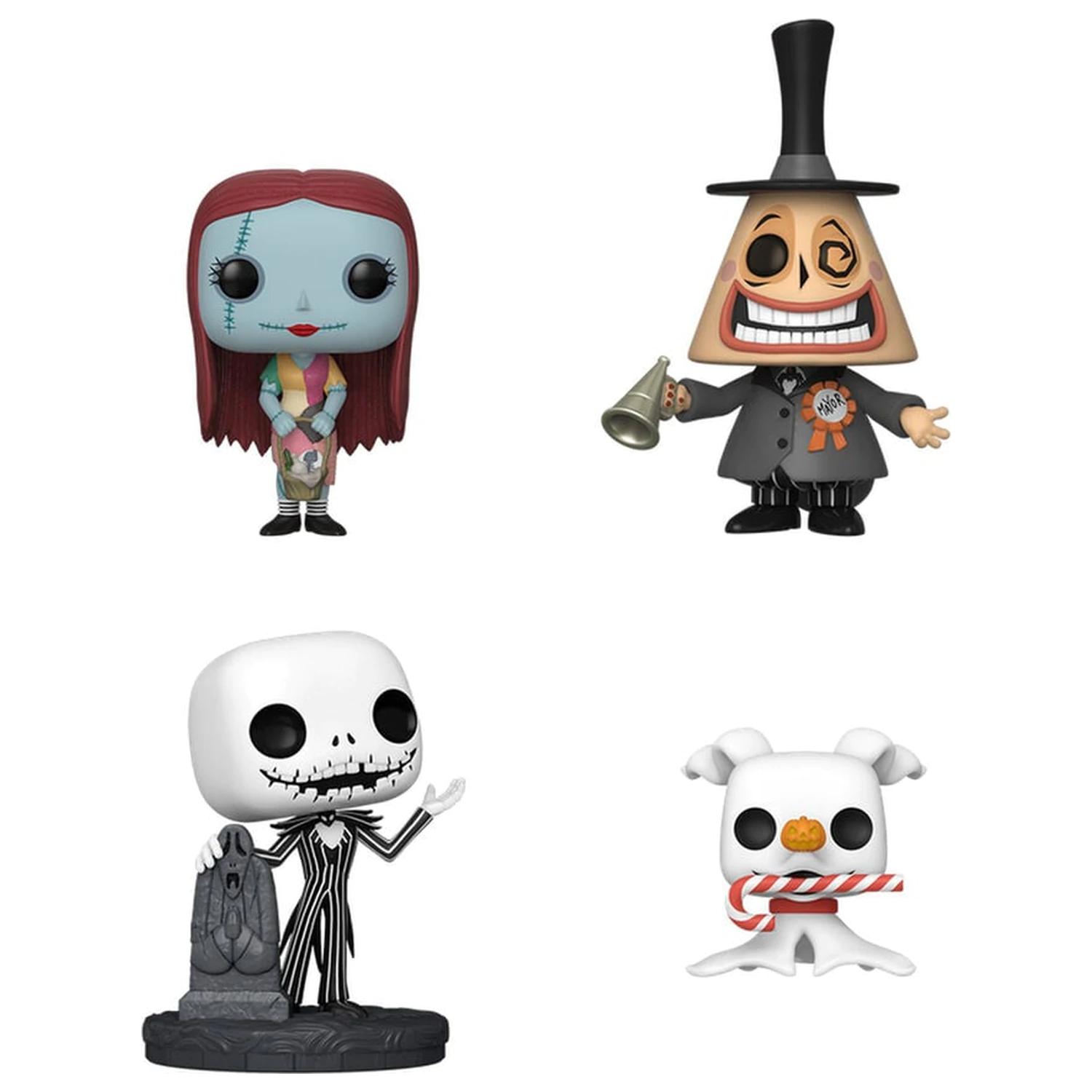 Funko POP pack 4 figures Disney The Nightmare Before Christmas product photo
