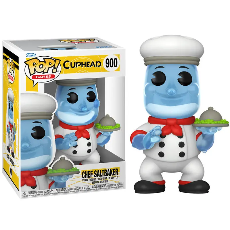 POP figure Cuphead Chef Saltbaker termékfotó