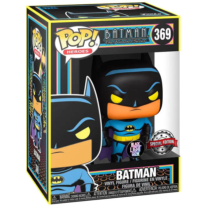 POP figure DC Comics Batman Black Light Exclusive product photo