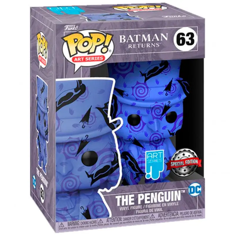 DC Comics POP! Artist Series Vinyl Figure Penguin 9 cm termékfotó