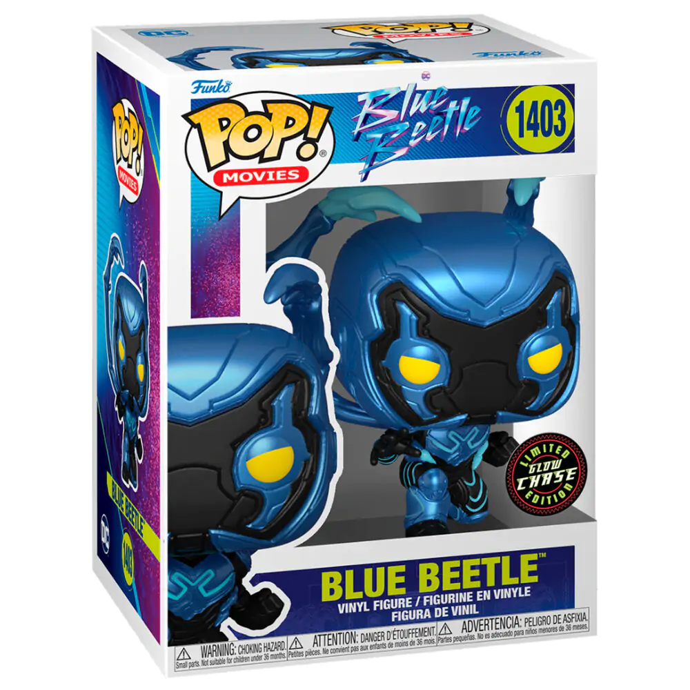 POP figure DC Comics Blue Beetle - Blue Beetle chase termékfotó