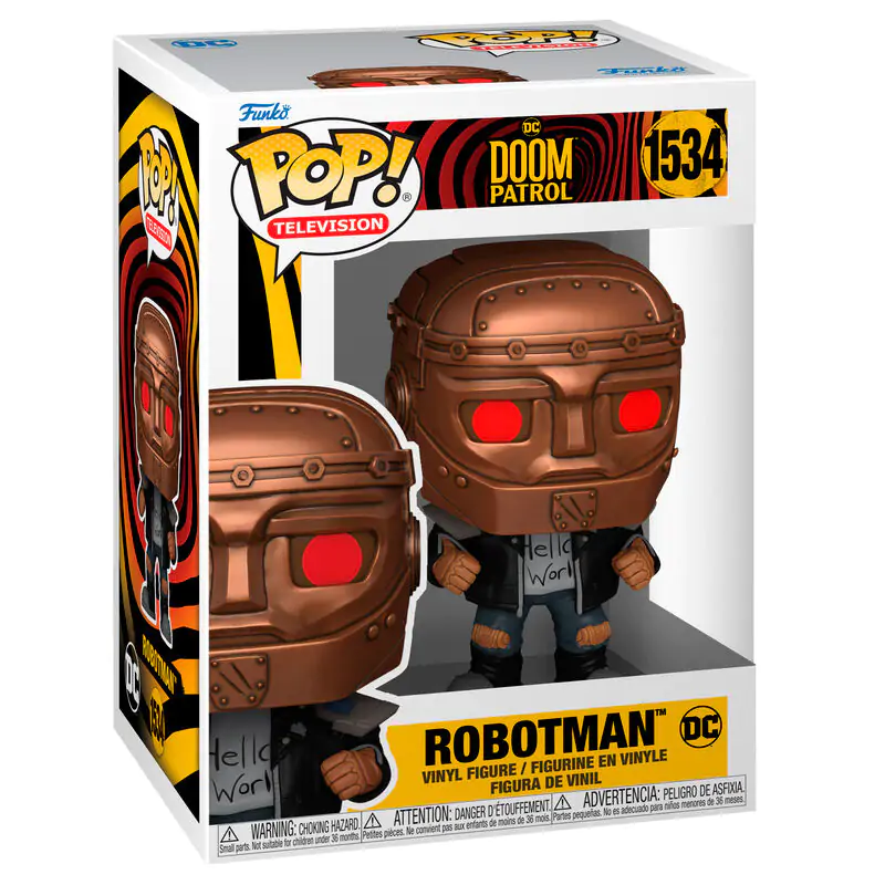 Funko POP figure DC Comics Doom Patrol Robotman product photo