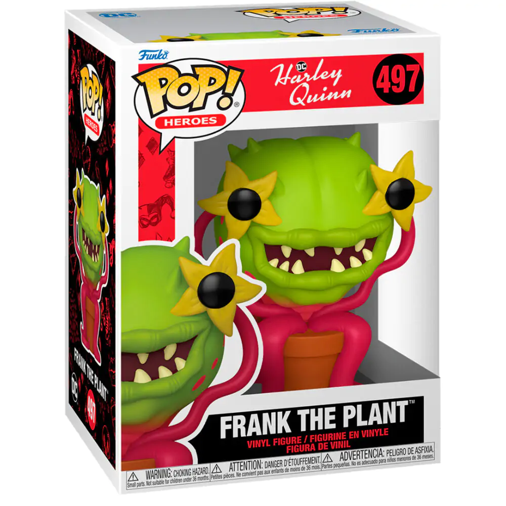 POP figure DC Comics Harley Quinn Frank the Plant product photo