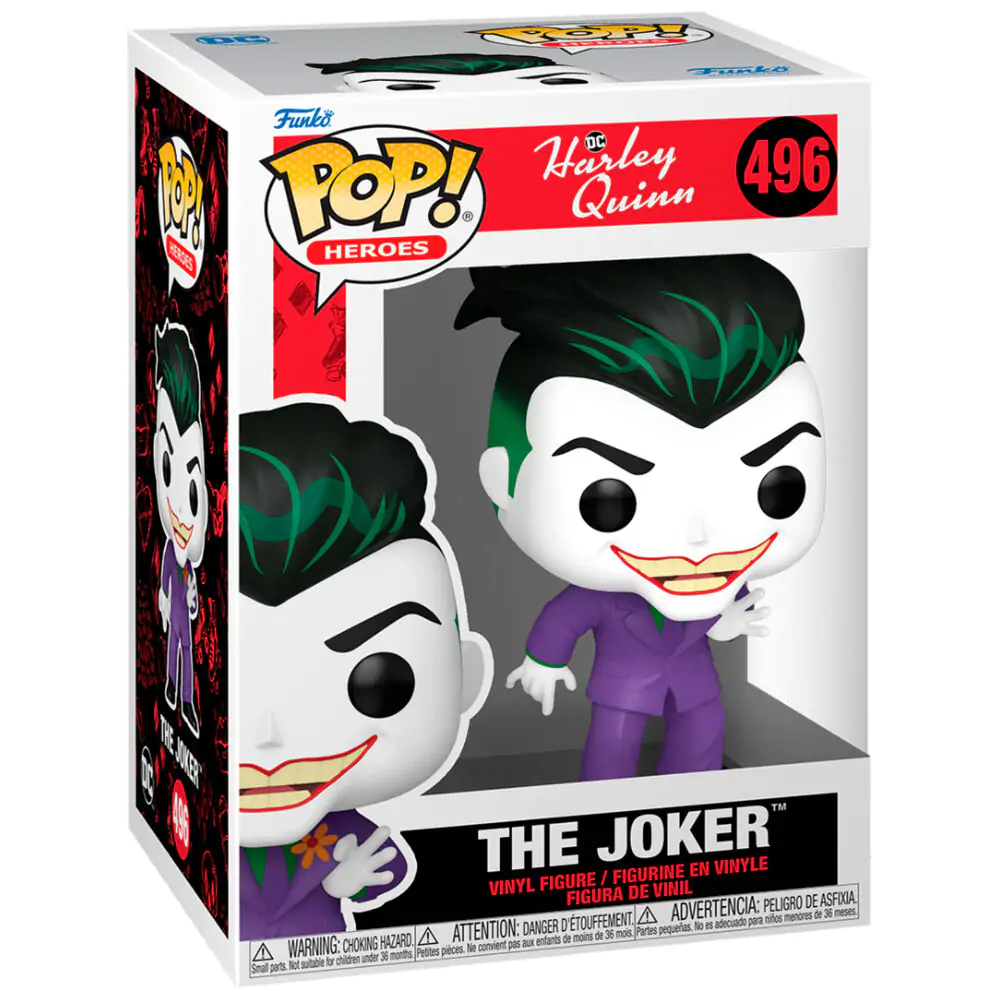 POP figure DC Comics Harley Quinn The Joker product photo