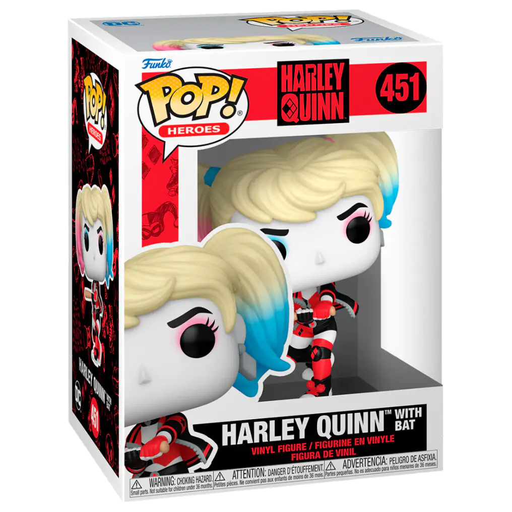 POP figure DC Comics Harley Quinn with Bat termékfotó