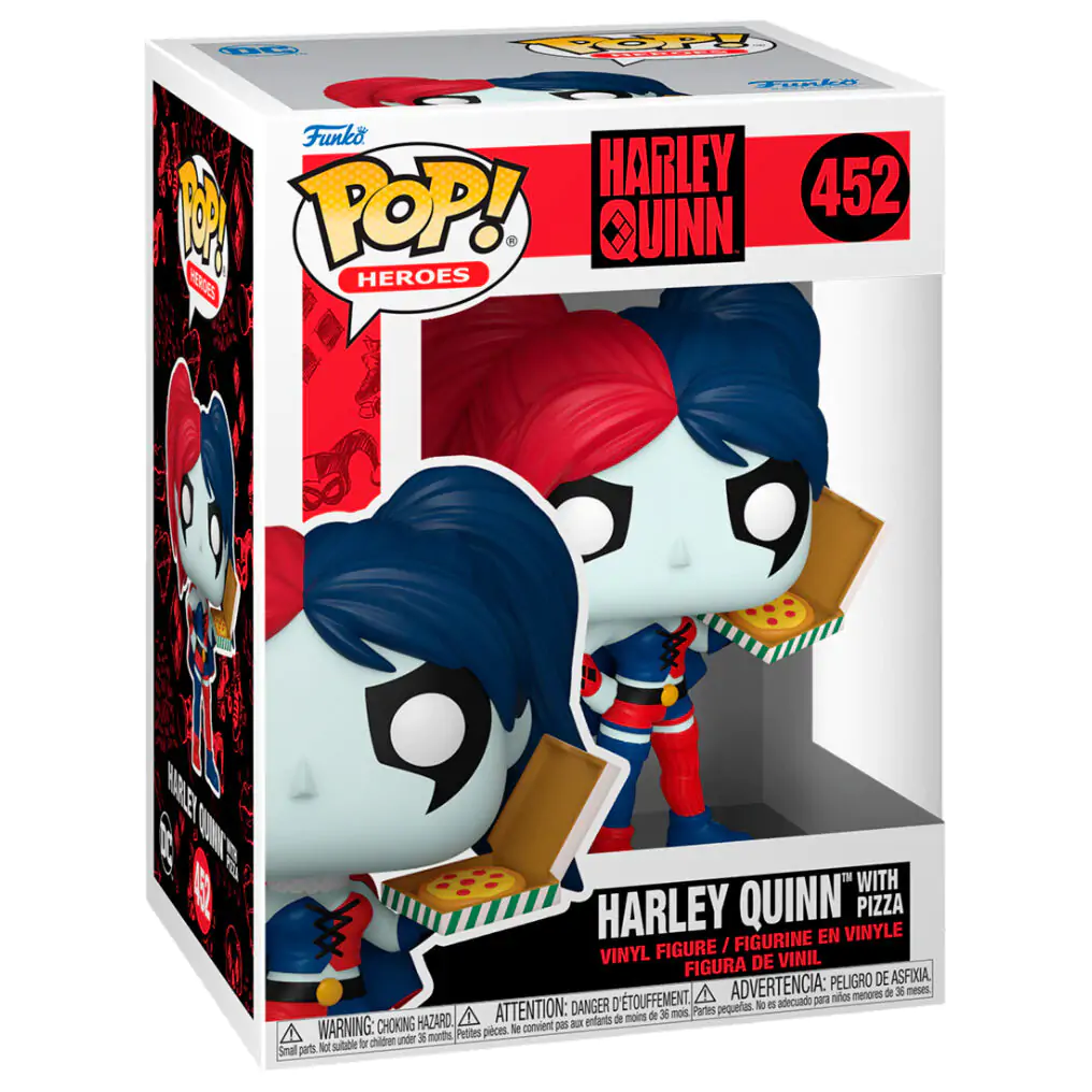 POP figure DC Comics Harley Quinn with Pizza product photo