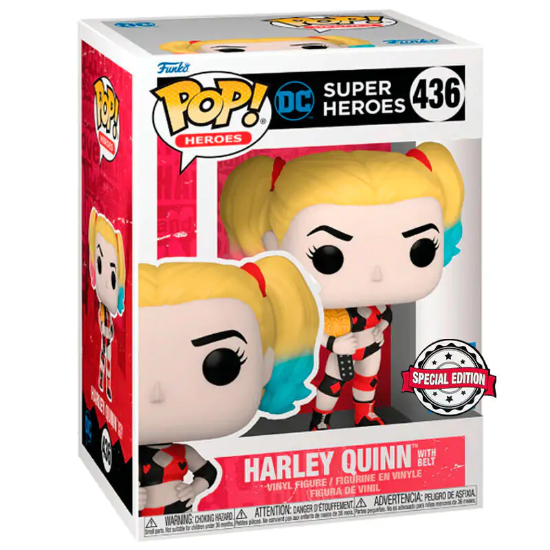 POP figure DC Comics Super Heroes Harley Quinn Exclusive termékfotó