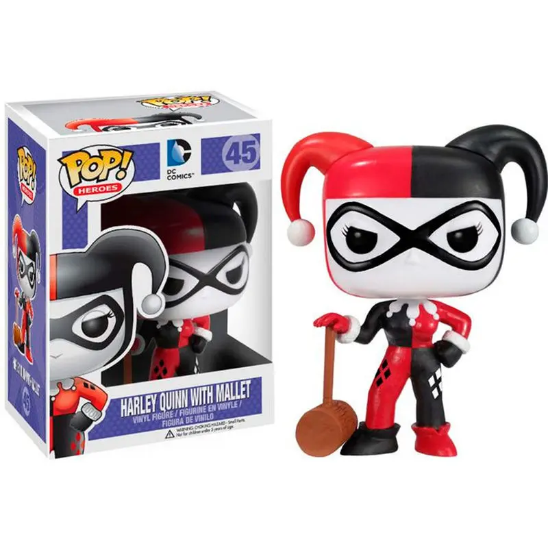 DC Comics POP! Vinyl Figure Harley Quinn & Mallet 9 cm product photo