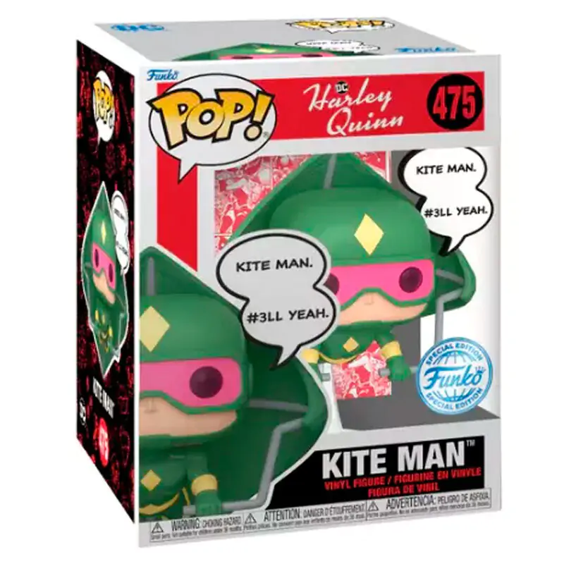 Funko POP figure Deluxe DC Comics Harley Quinn Kite Man Exclusive product photo