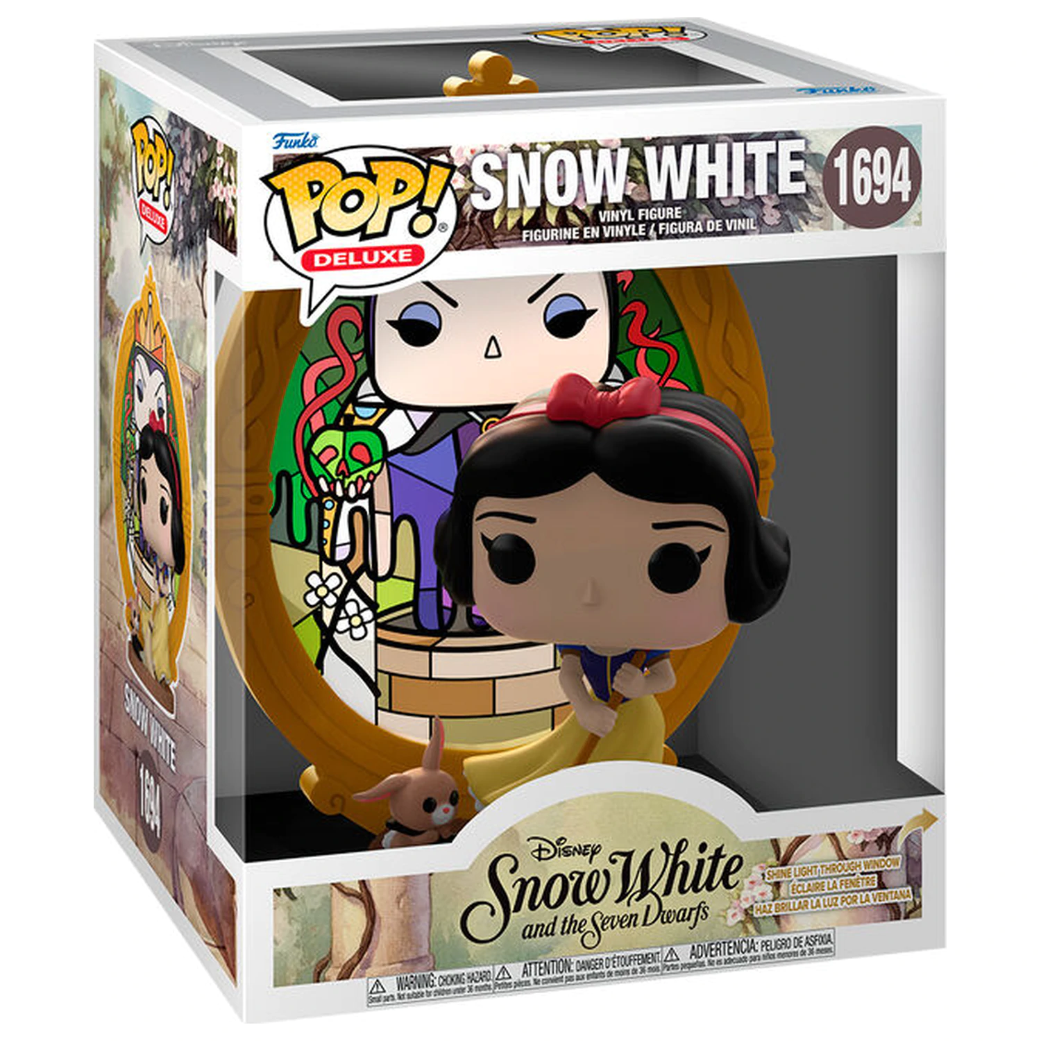 Funko POP figure Deluxe Disney Snow White - Snow White Evil Queen Stained Glass product photo