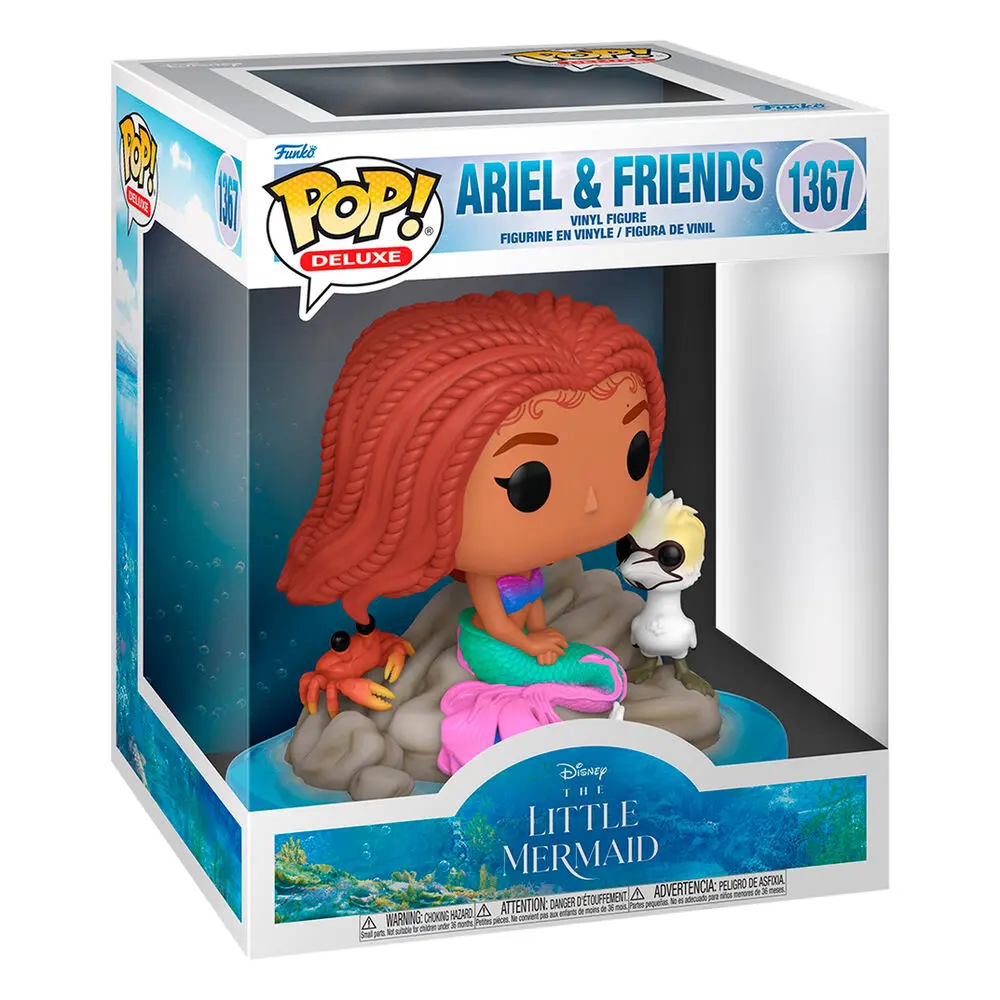 The Little Mermaid POP! Deluxe Vinyl Figure Ariel & Friends 9 cm termékfotó