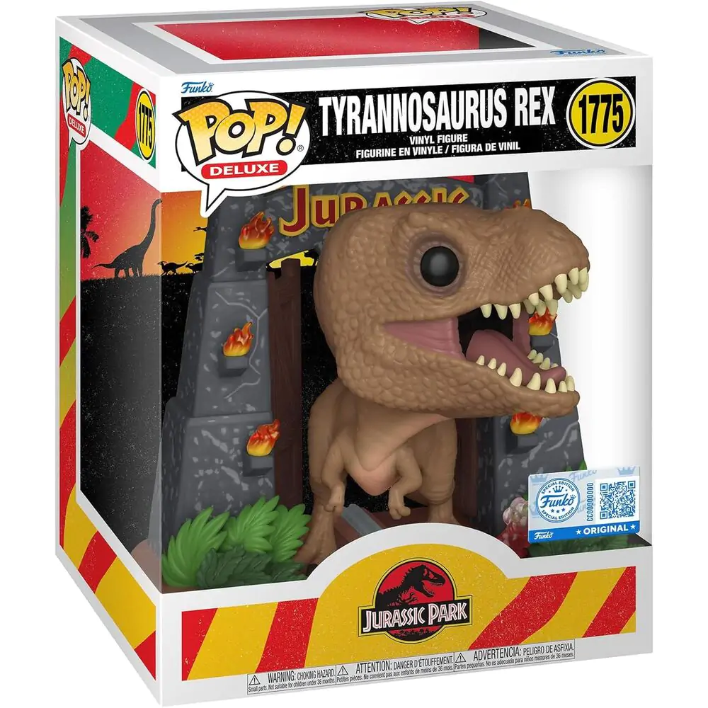 Funko POP figure Deluxe Jurassic Park Tyrannosaurus Rex Exclusive product photo