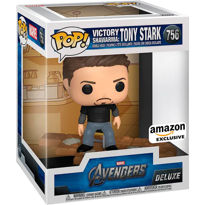 POP figure Deluxe Marvel Avengers Tony Stark Exclusive termékfotó