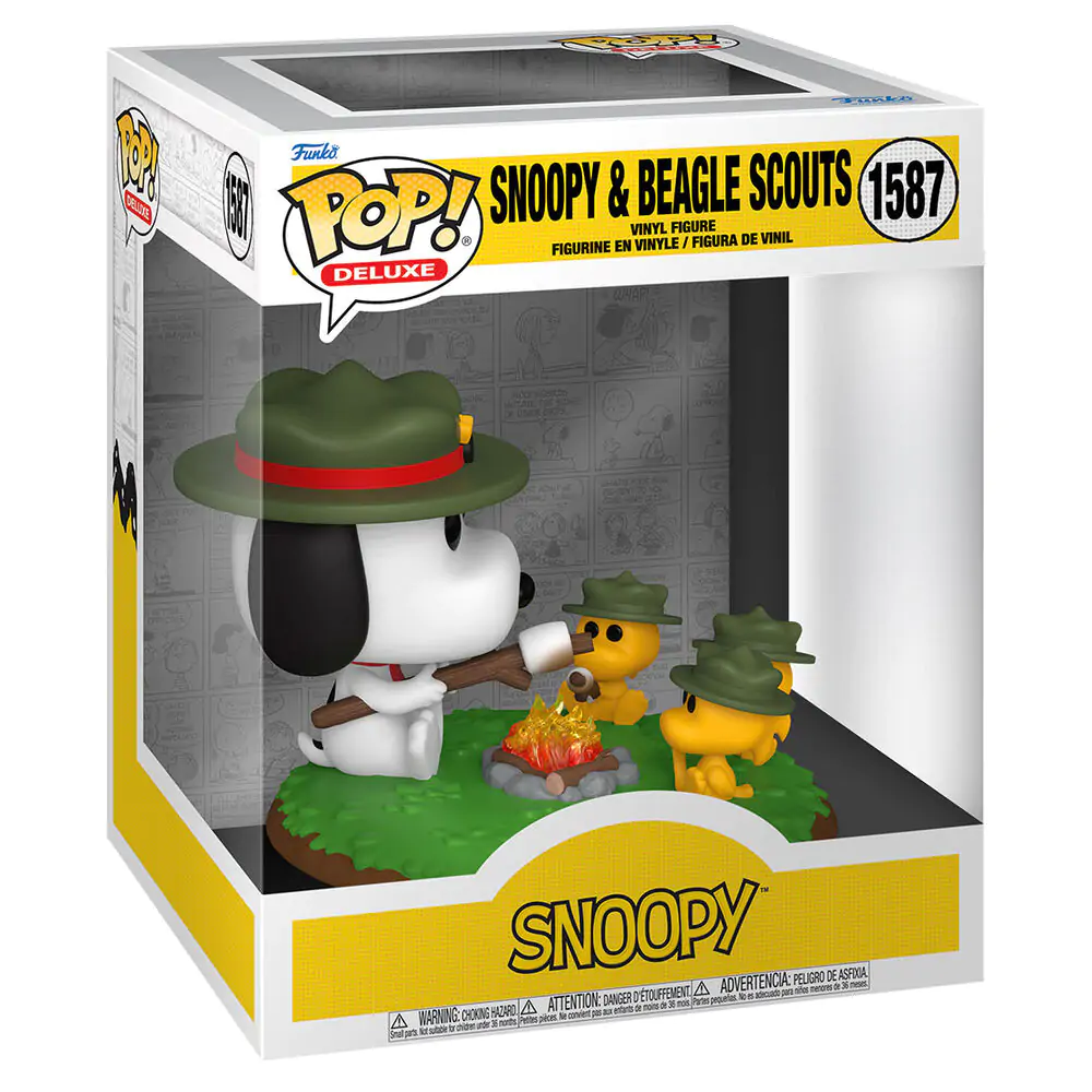 Funko POP figure Deluxe Peanuts Snoopy & Beable Scouts product photo