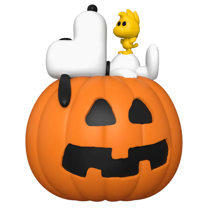 Funko POP figure Deluxe Peanuts Snoopy & Woodstock with Pumpkin product photo