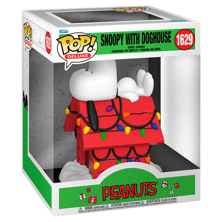 Funko POP figure Deluxe Peanuts Snoopy with Doghouse product photo