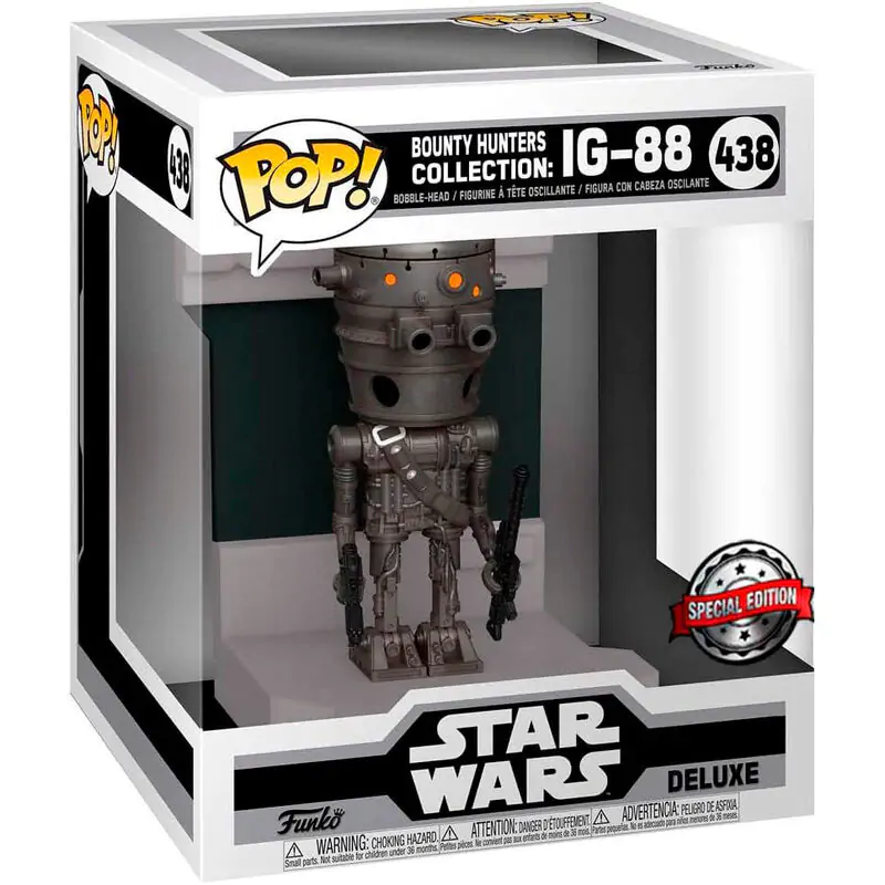 POP figure Deluxe Star Wars Bounty Hunters IG-88 Exclusive product photo