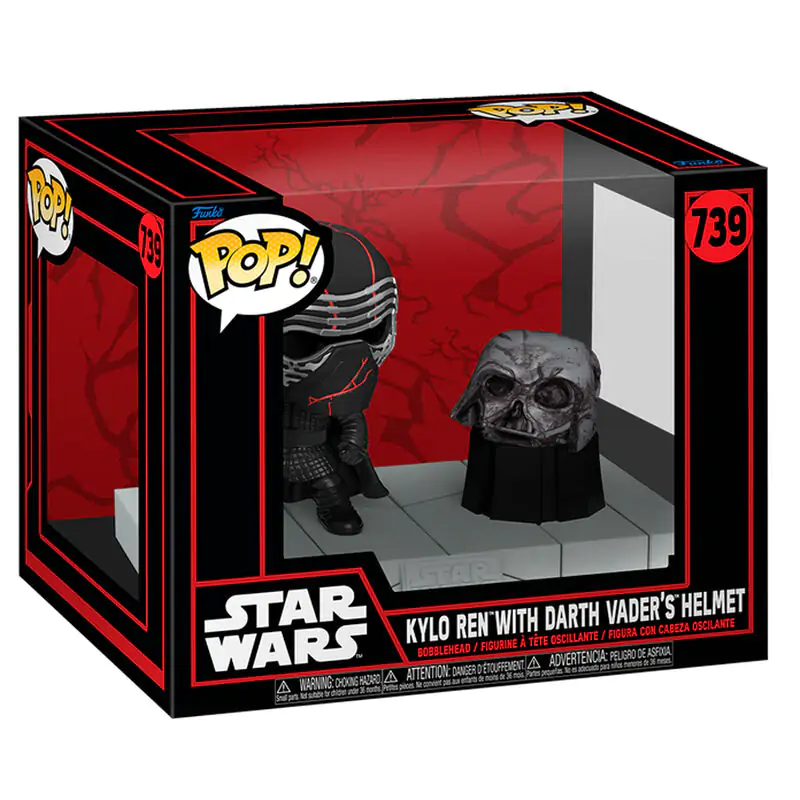 Funko POP figure Deluxe Star Wars Kylo Ren with Darth Vader Helmet termékfotó