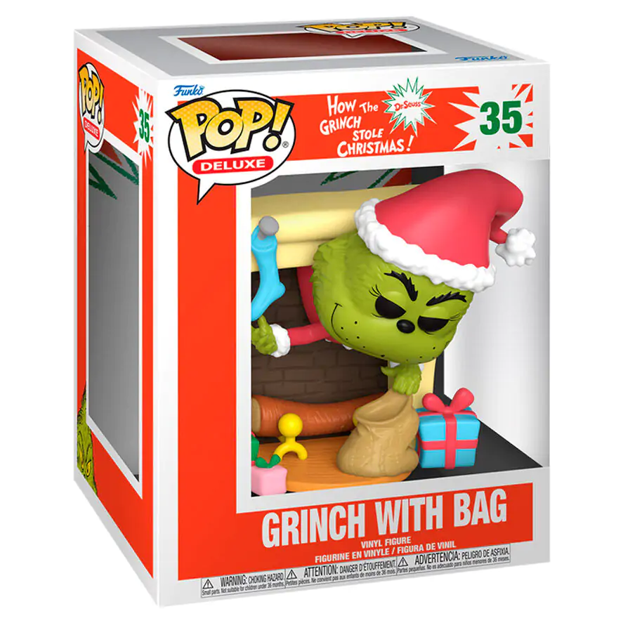 Funko POP figure Deluxe The Grinch with Bag termékfotó