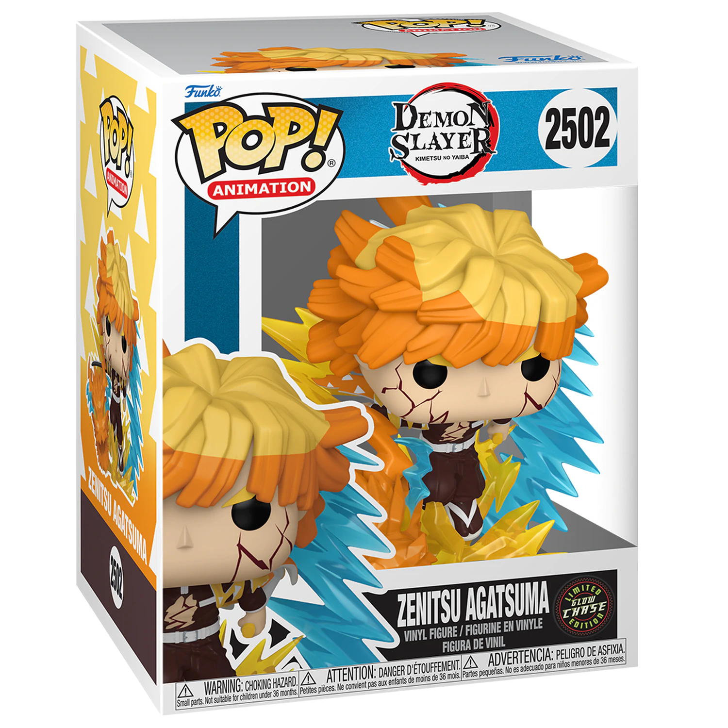 Funko POP figure Premium Demon Slayer Zenitsu Agatsuma Glow Chase product photo
