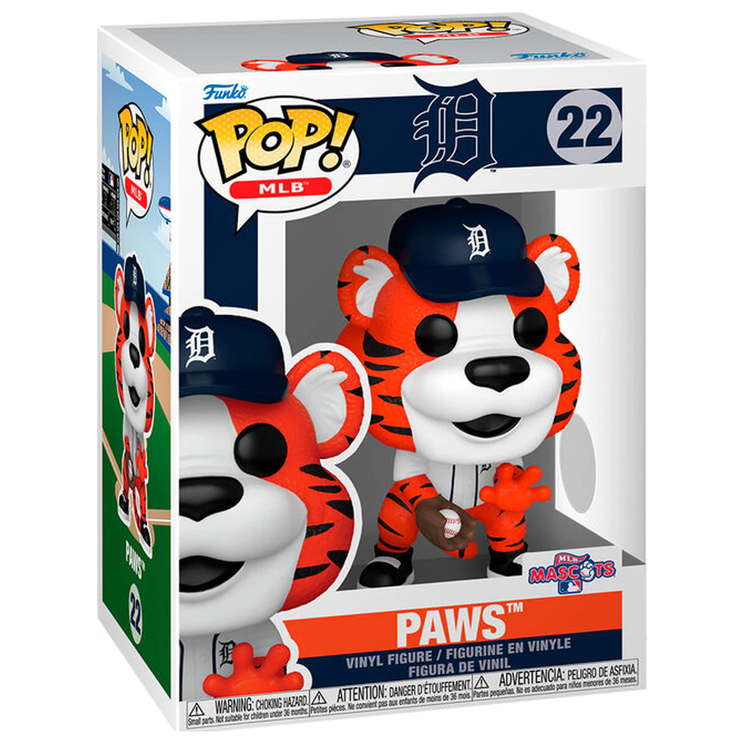 Funko POP figure Detroit Tigers Paws product photo