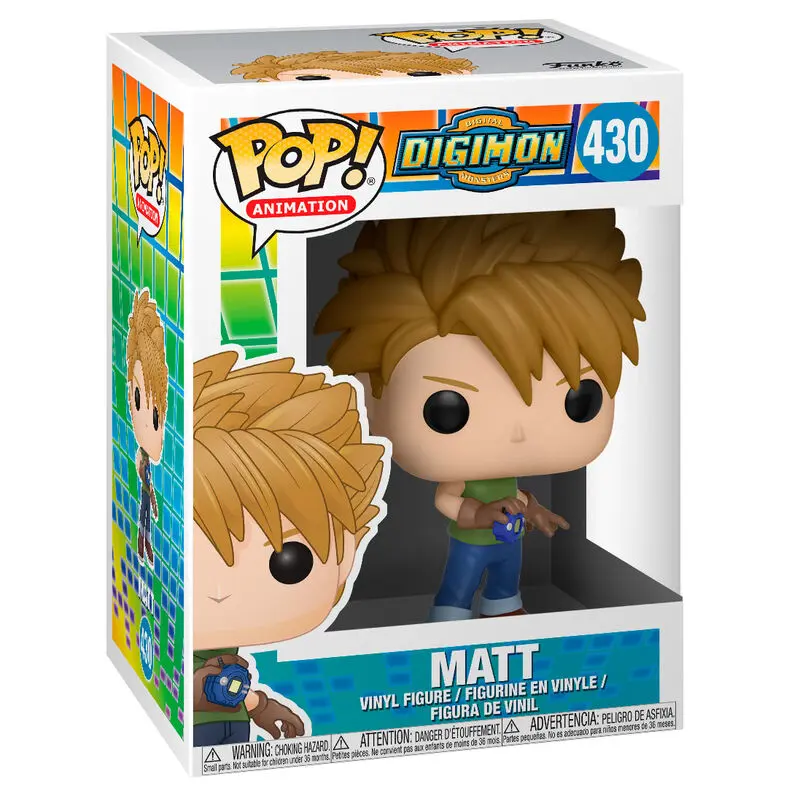 Digimon POP! Animation Vinyl Figure Matt 9 cm product photo