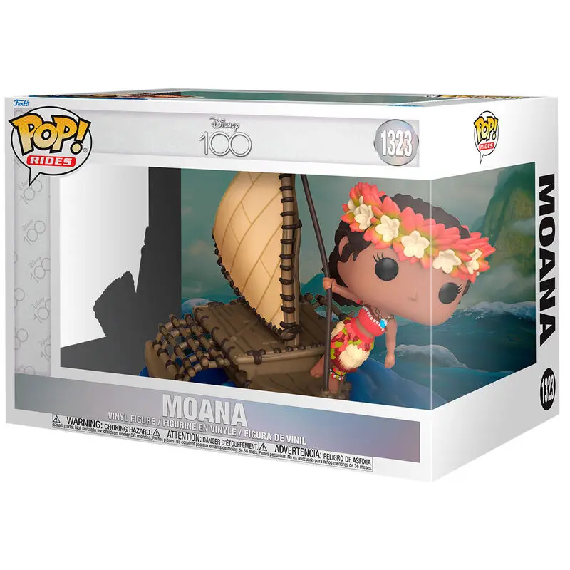 Disney's 100th Anniversary POP! Rides Super Deluxe Vinyl Figure Moana (Finale) 15 cm product photo