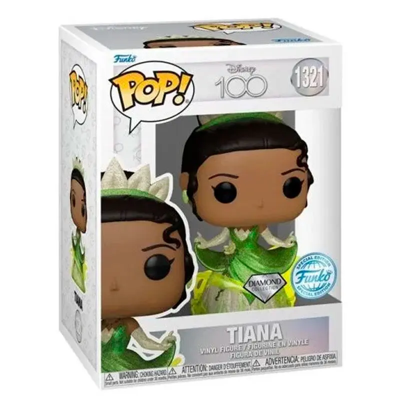 Disney's 100th Anniversary POP! Disney Vinyl Figure Tiana (DGLT) 9 cm termékfotó