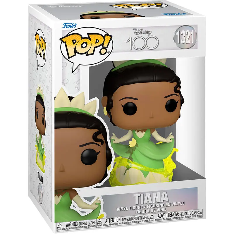 Disney's 100th Anniversary POP! Disney Vinyl Figure Tiana 9 cm termékfotó