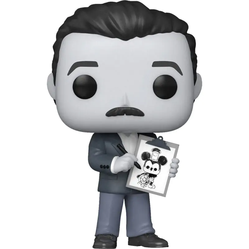 POP figure Disney 100th Anniversary Walt Disney with Drawing product photo