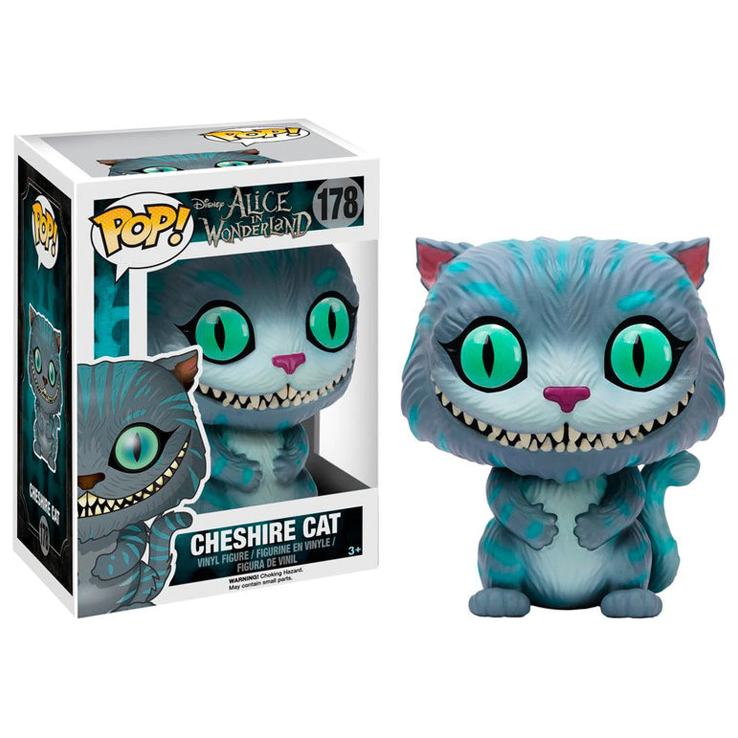 Alice in Wonderland 2010 POP! Disney Vinyl Figure Cheshire Cat 9 cm product photo