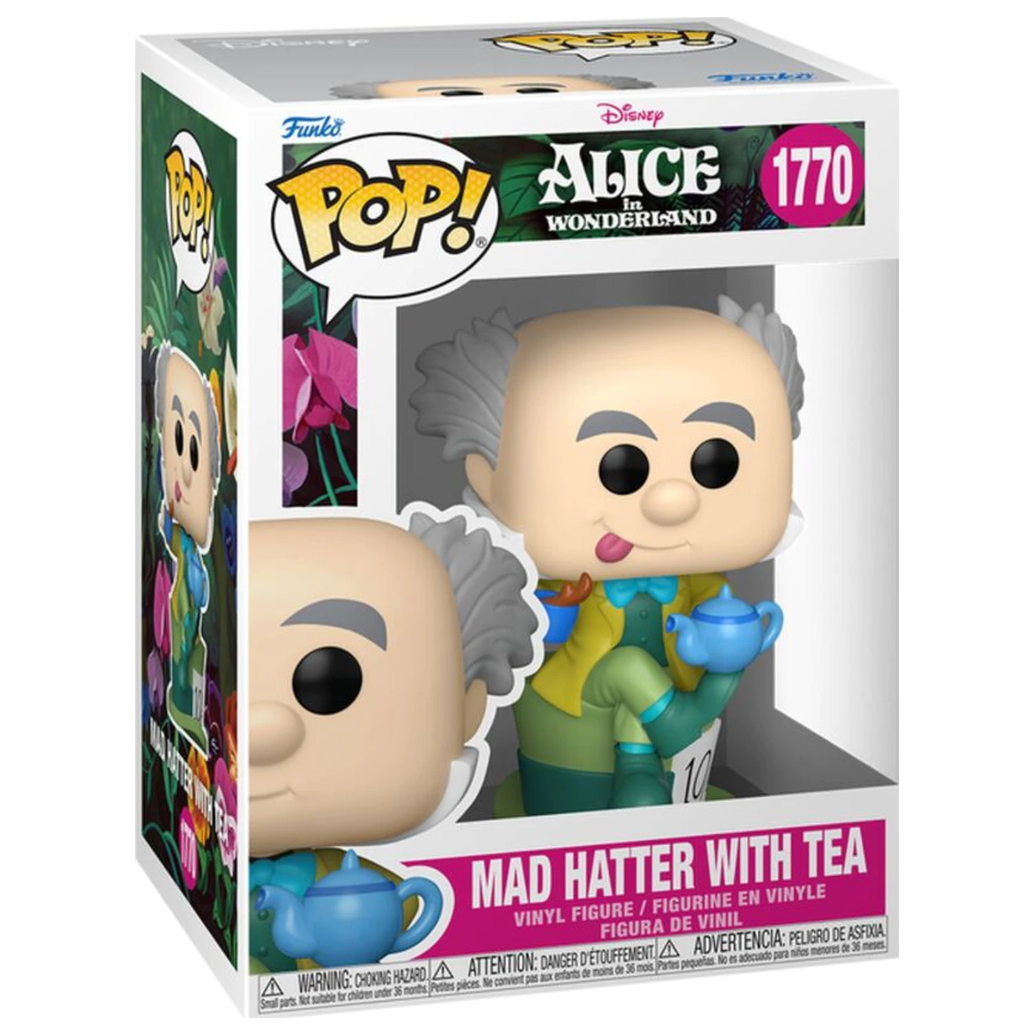 Funko POP figure Disney Alice In Wonderland Mad Hatter With Tea product photo