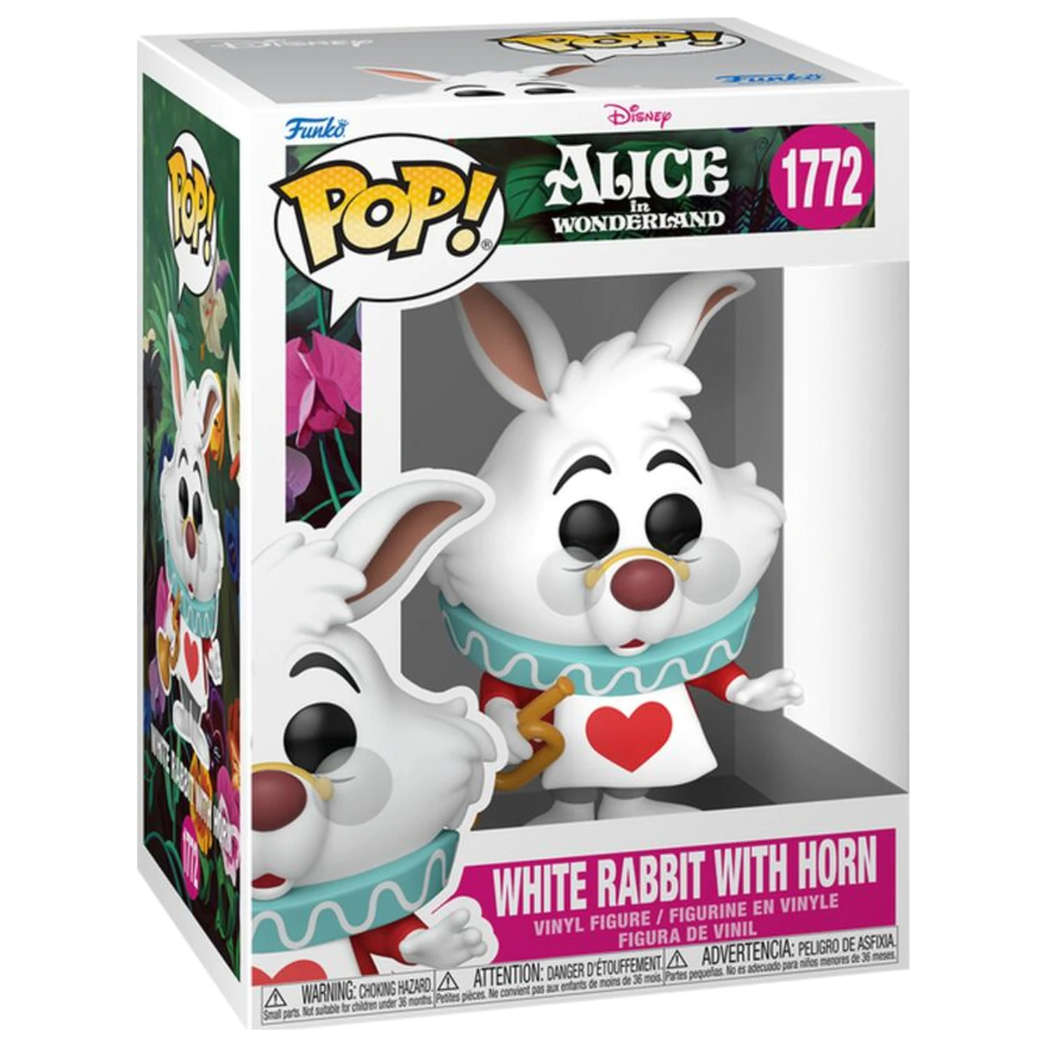 Funko POP figure Disney Alice In Wonderland White Rabbit With Horn product photo