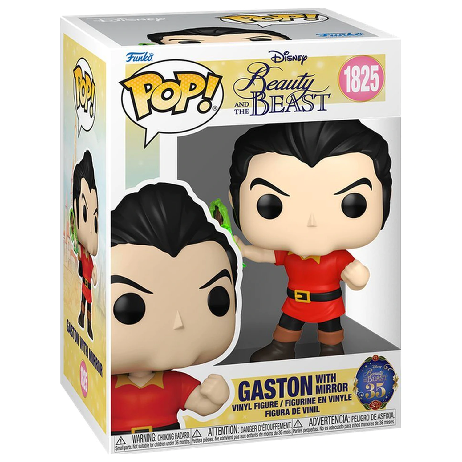 Funko POP figure Disney Beauty And The Beast Gaston with Mirror product photo