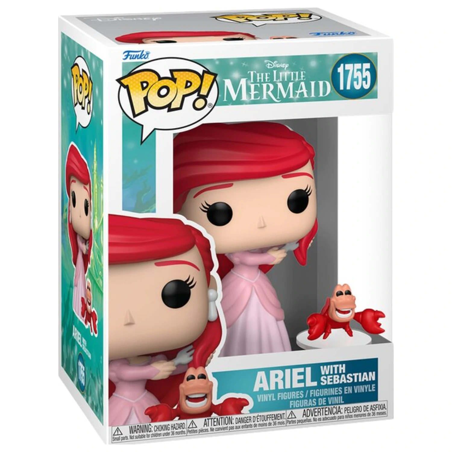 Funko POP figure Disney Buddy Ariel with Sebastian product photo