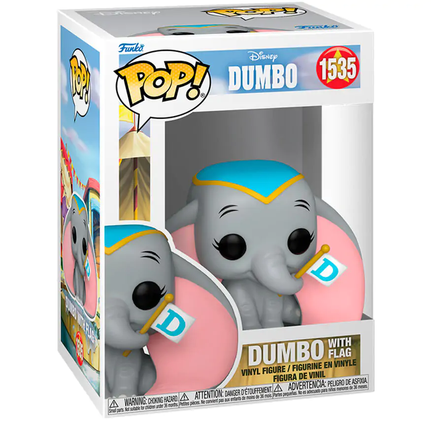 Funko POP figure Disney Dumbo - Dumbo with Flag product photo